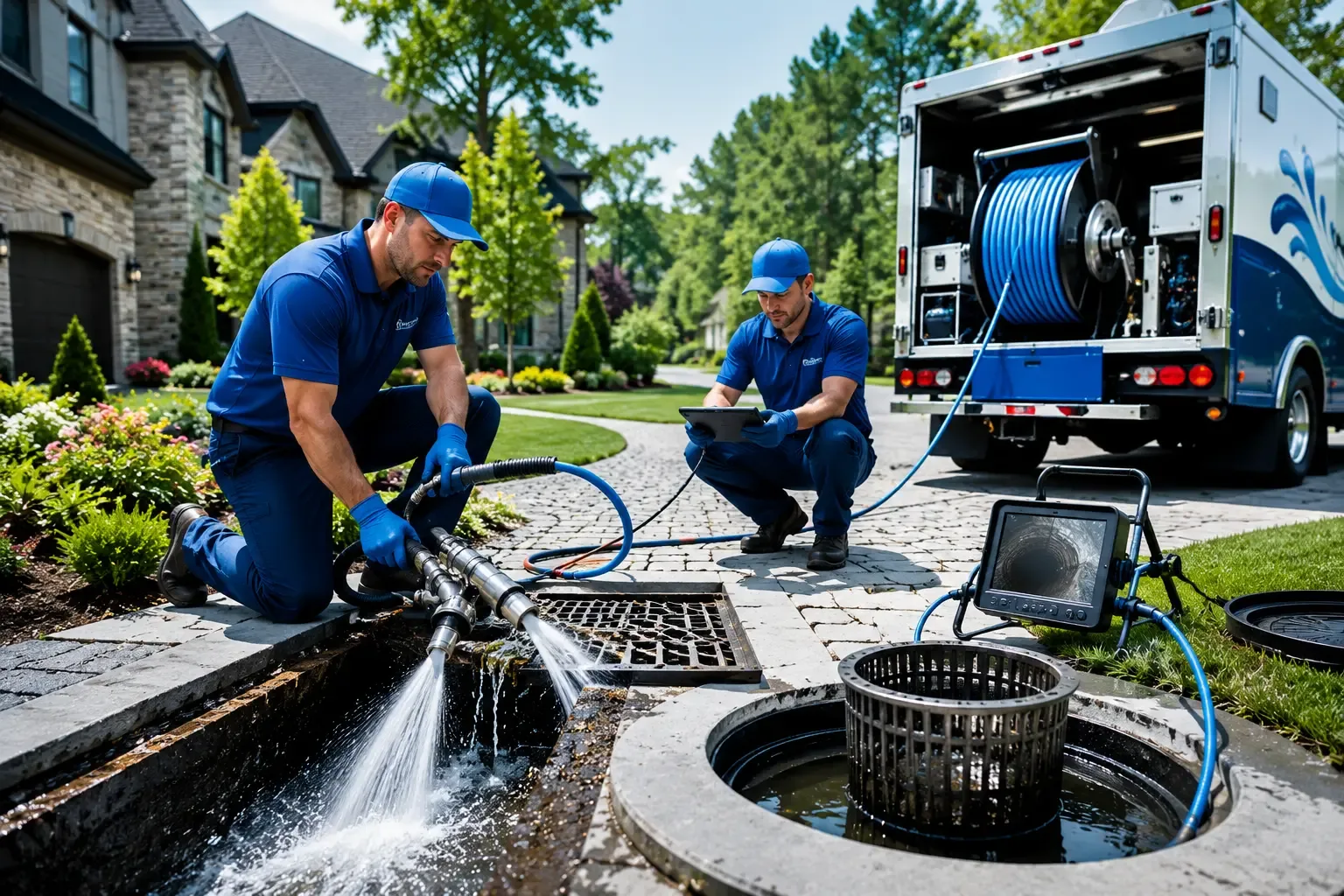 Local outdoor drain cleaning professionals in Richmond, TX