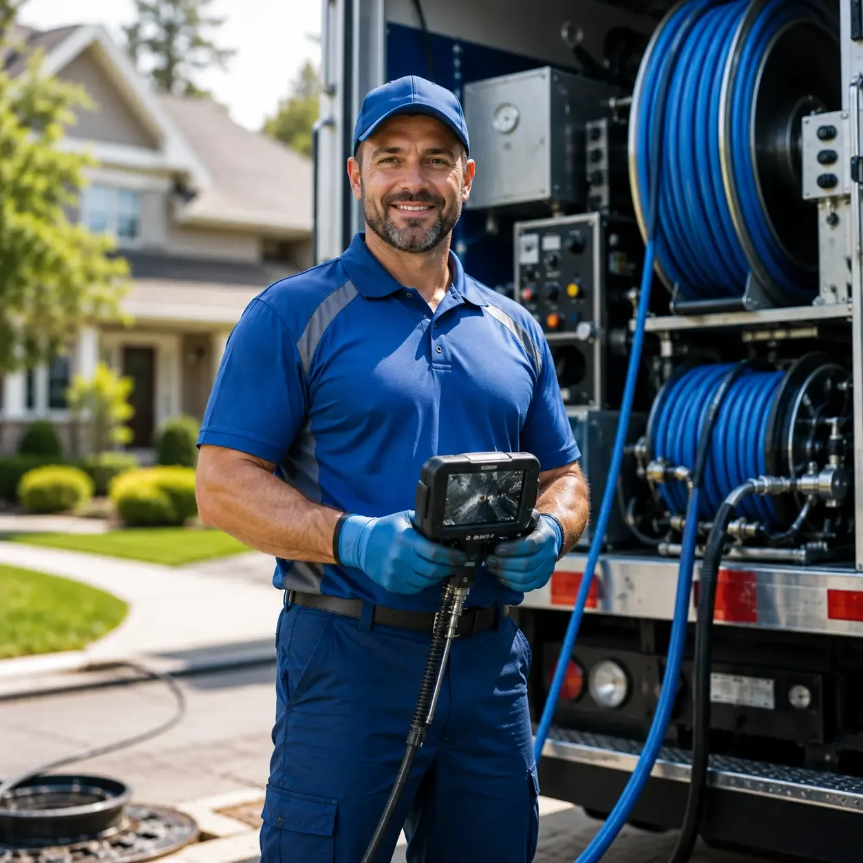 Local outdoor drain cleaning specialists in Richmond, TX